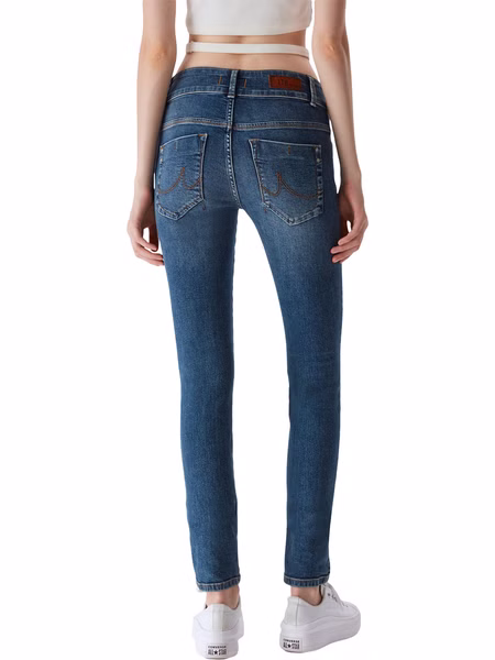 LTB Damen Jeans MOLLY M Super Slim Fit - Blau - Juana Wash LTB Damen Jeans MOLLY M Super Slim Fit - Blau - Juana Wash