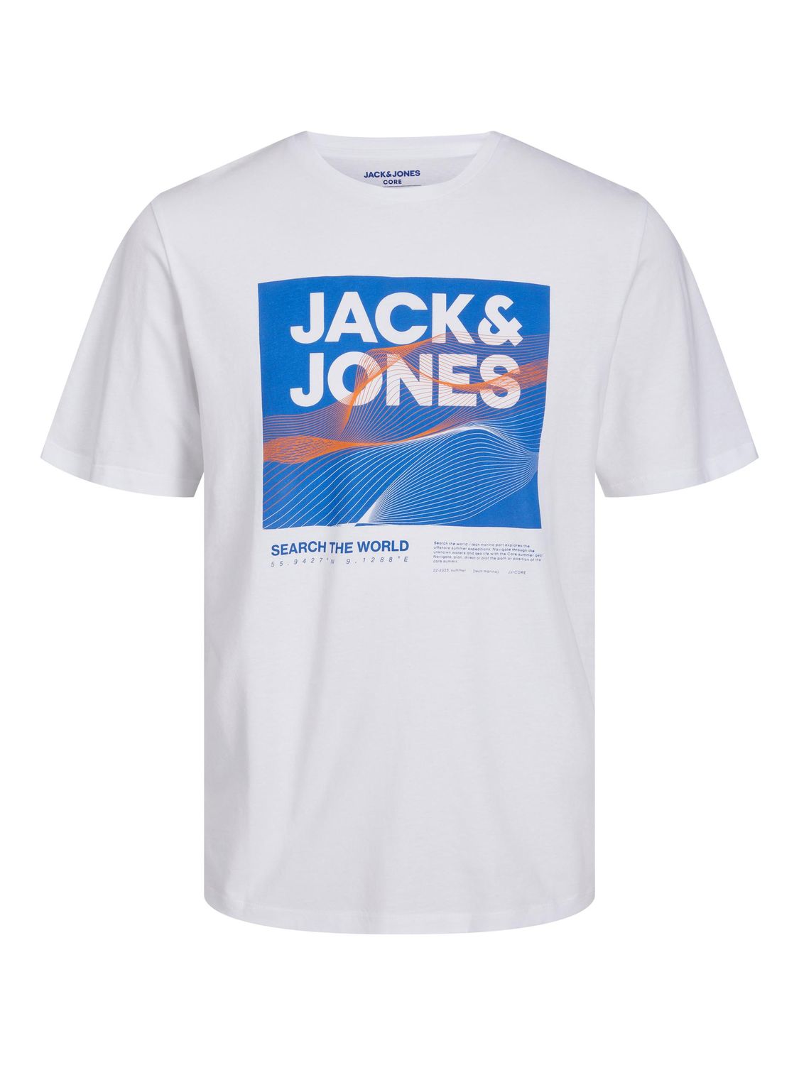 Jack & Jones Herren Rundhals T-Shirt JCOBOOSTER - Regular Fit