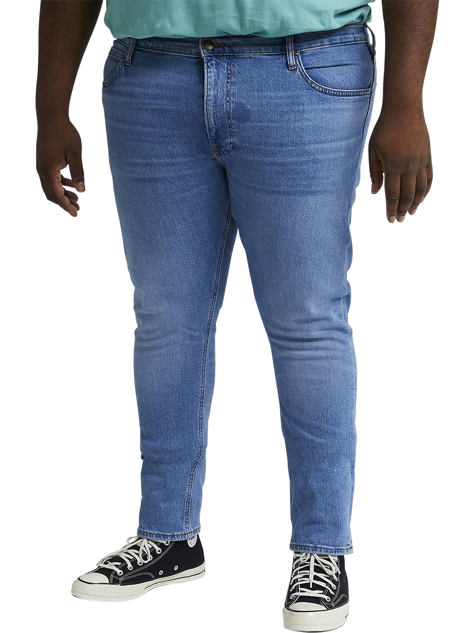 Lee Herren Jeans LUKE Slim Tapered Fit - Blau - Working Man Worn