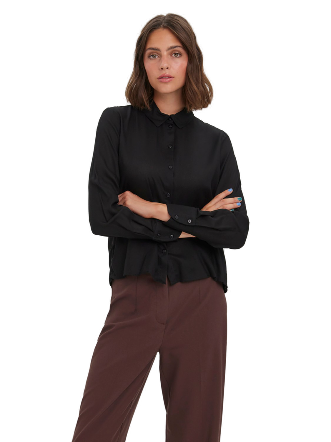 Vero Moda Damen Bluse VMBEAUTY - Regular Fit
