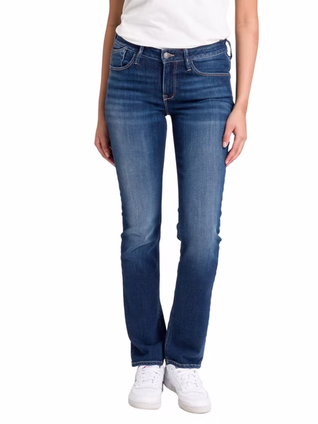 Cross Jeans Damen Jeans ROSE - Regular Fit  - Blau - Mid Blue Cross Jeans Damen Jeans ROSE - Regular Fit  - Blau - Mid Blue