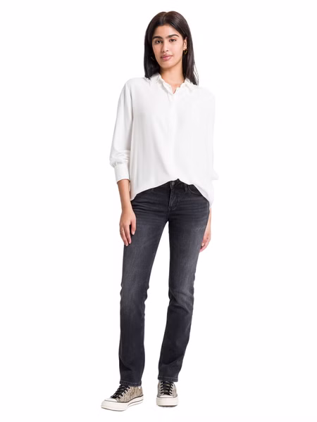 Cross Jeans Damen Jeans ROSE - Regular Fit  - Grau - Grey Denim Cross Jeans Damen Jeans ROSE - Regular Fit  - Grau - Grey Denim