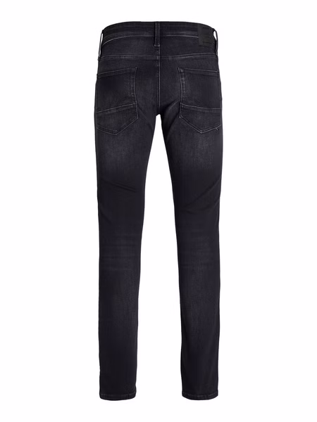 Jack & Jones Herren Jeans JJIGLENN JJFOX GE 147 Plussize - Slim Fit - Schwarz - Black Denim Jack & Jones Herren Jeans JJIGLENN JJFOX GE 147 Plussize - Slim Fit - Schwarz - Black Denim