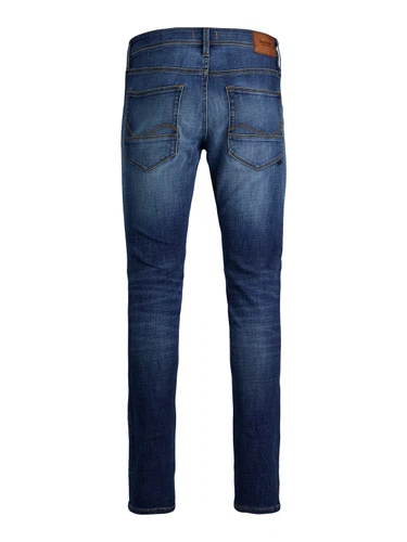 Jack & Jones Herren Jeans JJIGLENN JJFOX GE 348 Plussize - Slim Fit - Blau - Blue Denim