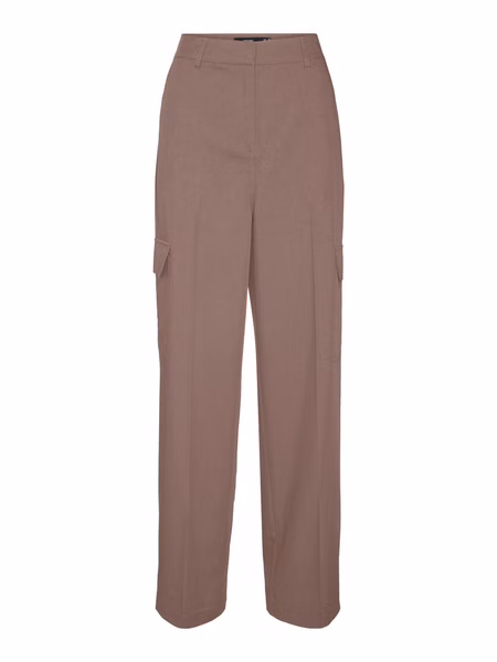 Vero Moda Damen Cargo Hose VMZELDA - Straight Fit Vero Moda Damen Cargo Hose VMZELDA - Straight Fit