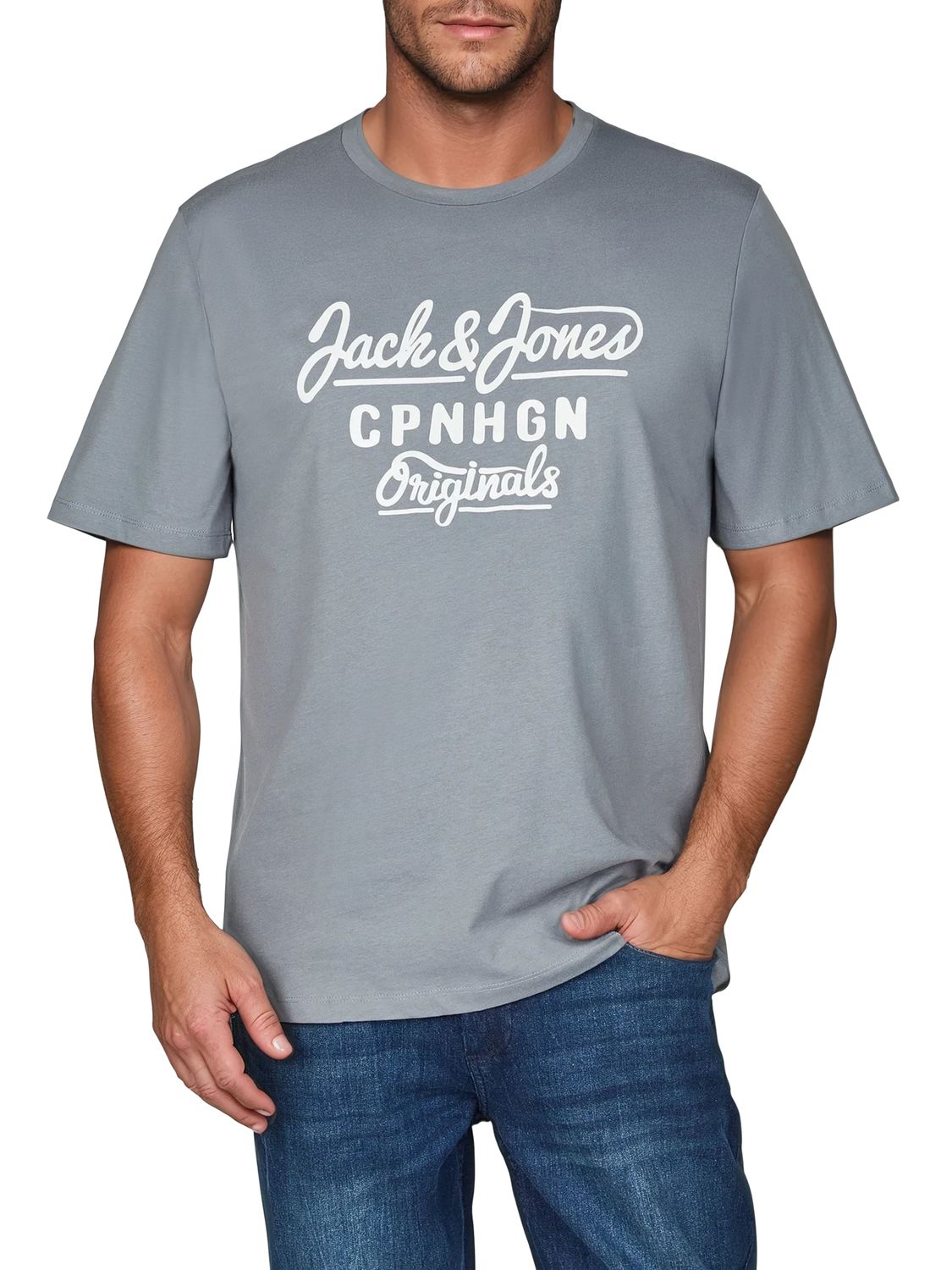 Jack & Jones Tshirt Herren Regular Fit JJLINO 4er Pack Set Pack günstig online kaufen