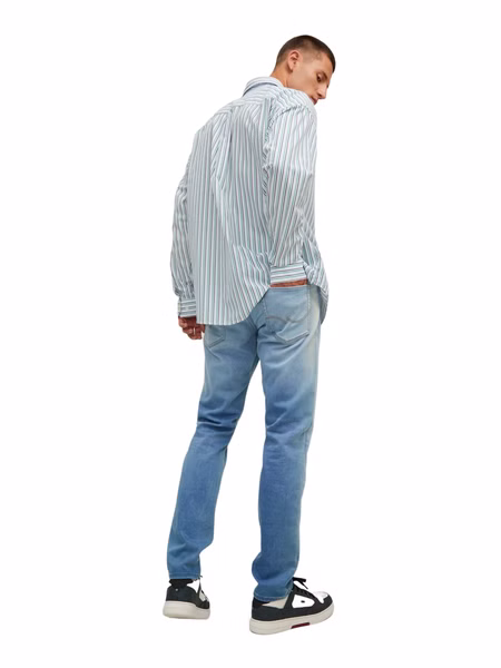 Jack & Jones Herren Jeans JJIGLENN JJICON GE 625 - Slim Fit - Blau - Blue Denim Jack & Jones Herren Jeans JJIGLENN JJICON GE 625 - Slim Fit - Blau - Blue Denim