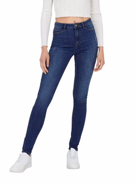 Only Damen Jeans ONLROSE GUA192 - Skinny Fit - Blau Schwarz Only Damen Jeans ONLROSE GUA192 - Skinny Fit - Blau Schwarz
