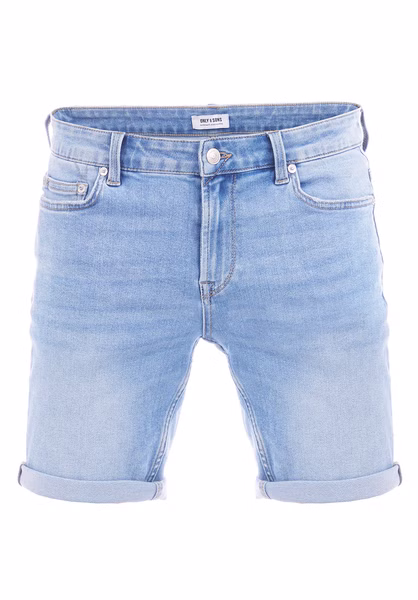 Only & Sons Herren Jeans Short ONSPLY 2er Pack Only & Sons Herren Jeans Short ONSPLY 2er Pack