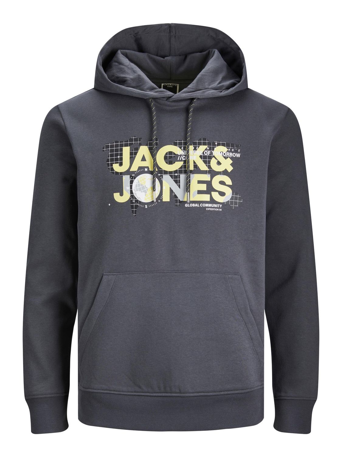 Jack & Jones Herren Kapuzenpullover Hoodie JCODUST - Regular Fit