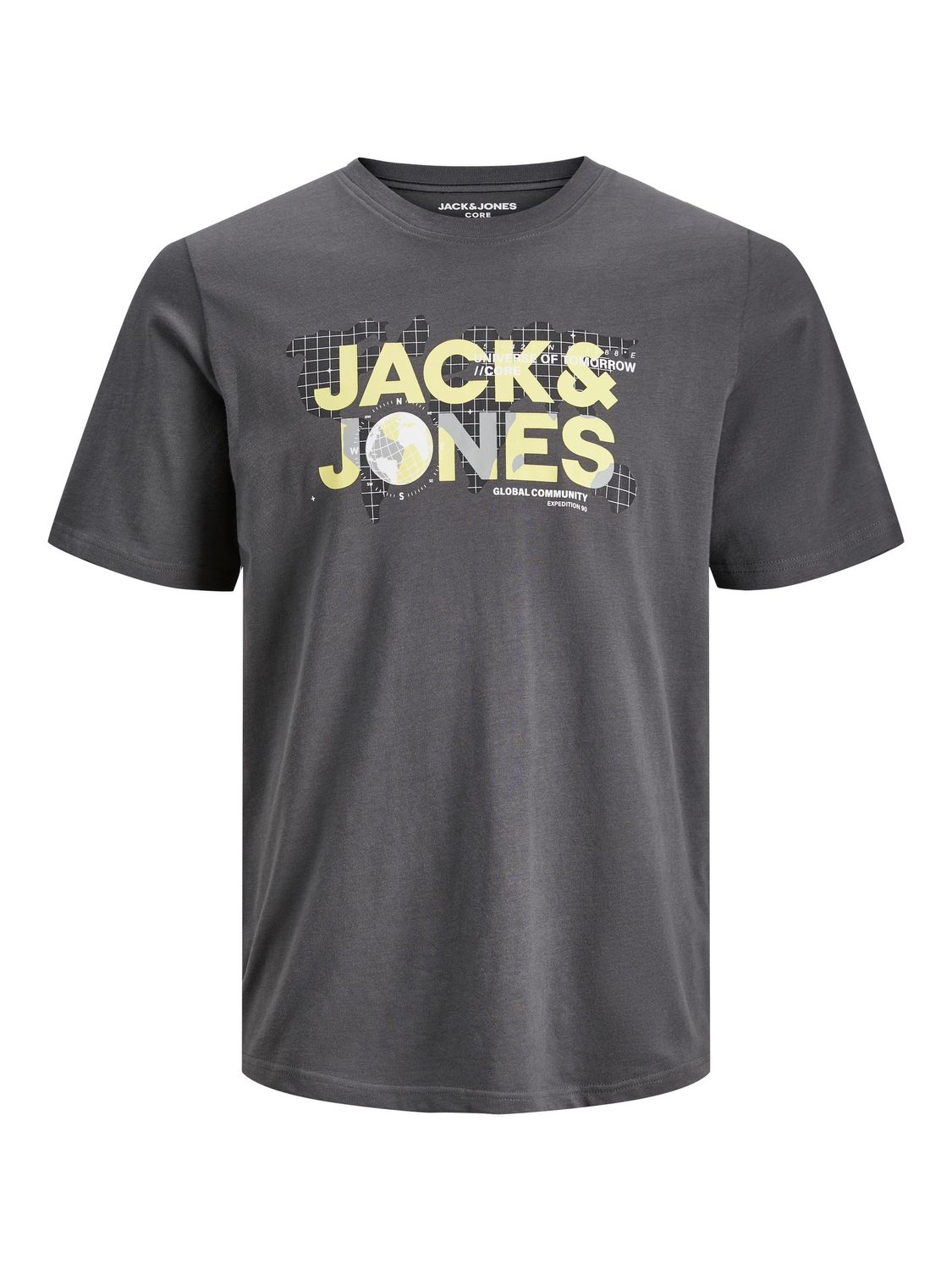 Jack & Jones Herren Rundhals T-Shirt JCODUST - Regular Fit