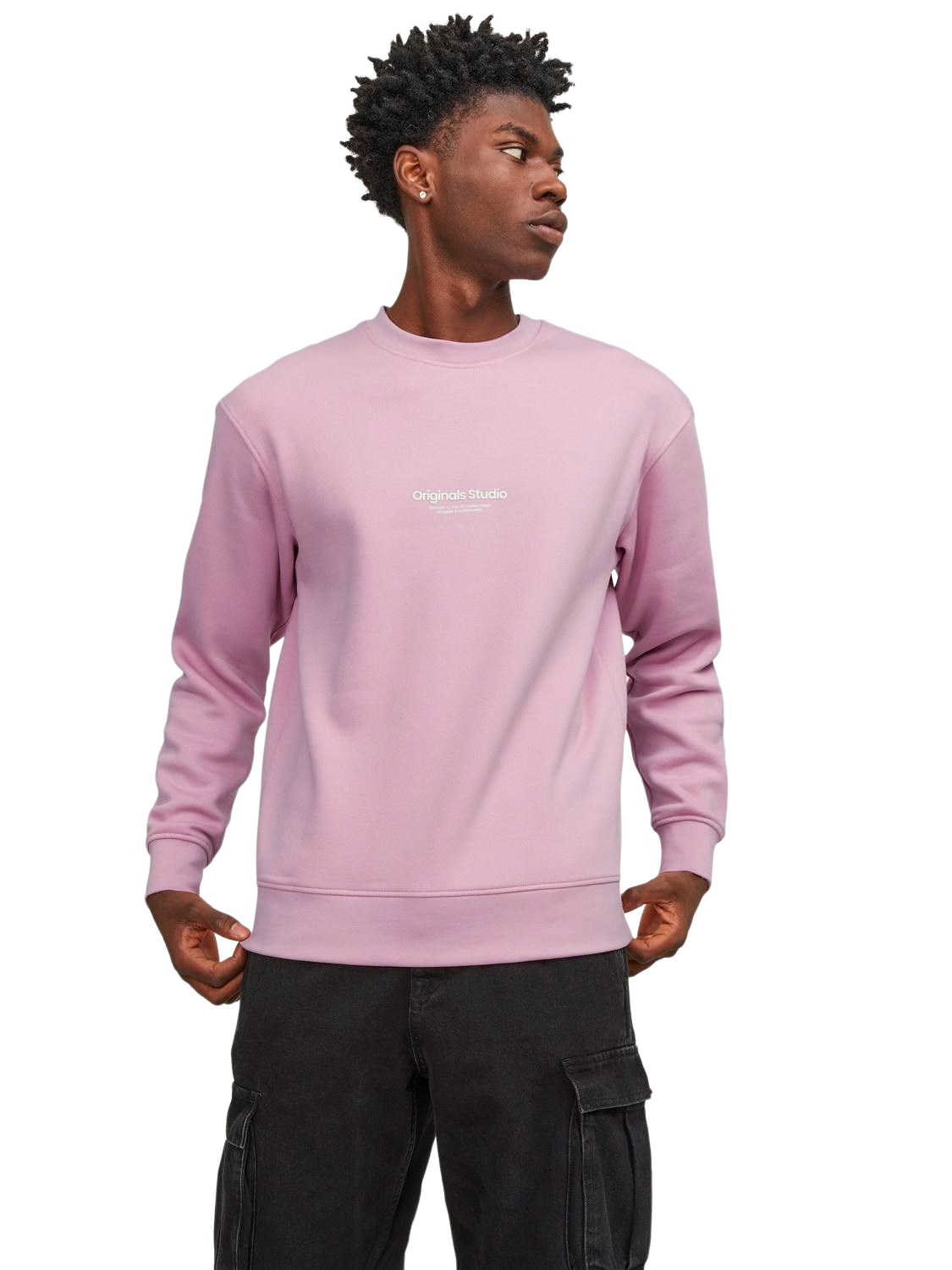 Jack & Jones Herren Rundhals Pullover JORVESTERBRO - Relaxed Fit günstig online kaufen