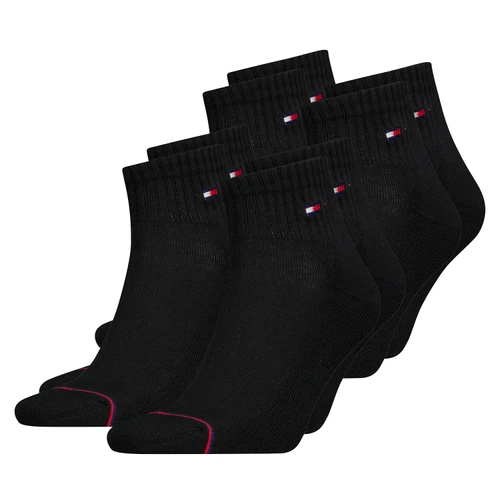Tommy Hilfiger Herren Frauen Unisex Quarter Socken 4er Pack