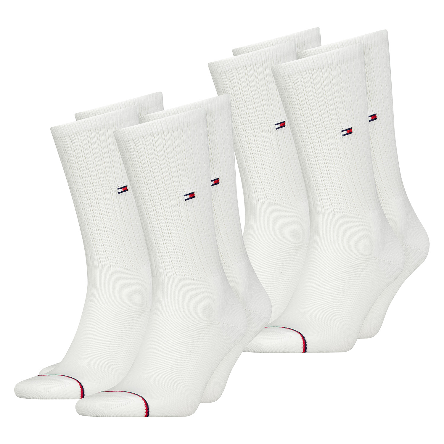 Tommy Hilfiger Herren Frauen Unisex Sport Socken 4er Pack