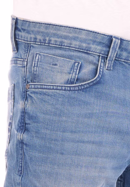 Tom Tailor Jeans Herren Stretch lang Straight Fit Marvin