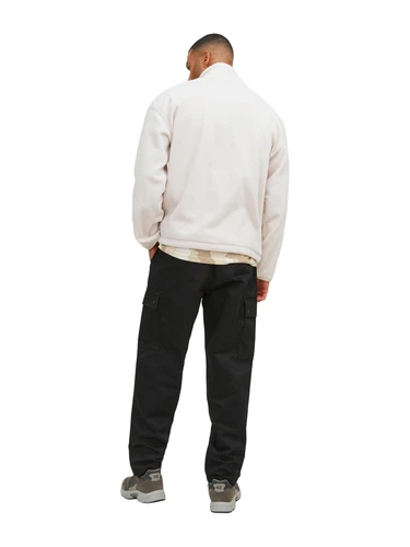 Jack & Jones Herren Stehkragen Sweatshirt JORVESTERBRO FLEECE Relaxd Fit