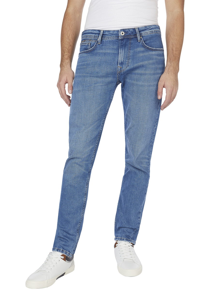 Pepe Jeans Herren Jeans HATCH REGULAR - Slim Fit - Blau - Sky Blue Wiser
