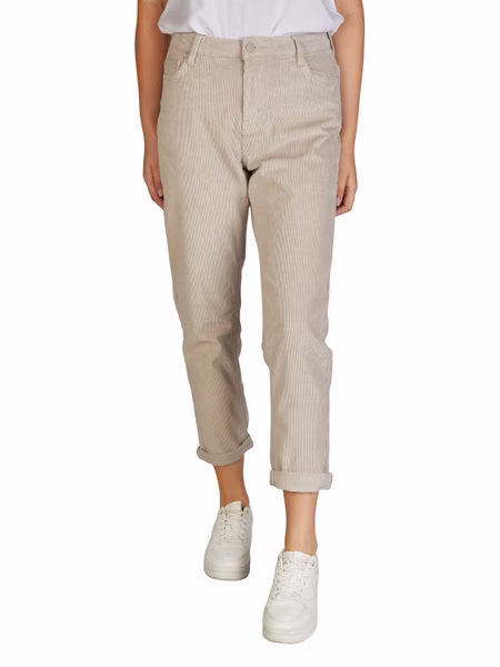 DENIMFY Cordhose Damen Mom Fit High Waist Gerades Bein Stretch DFLisa DENIMFY Cordhose Damen Mom Fit High Waist Gerades Bein Stretch DFLisa