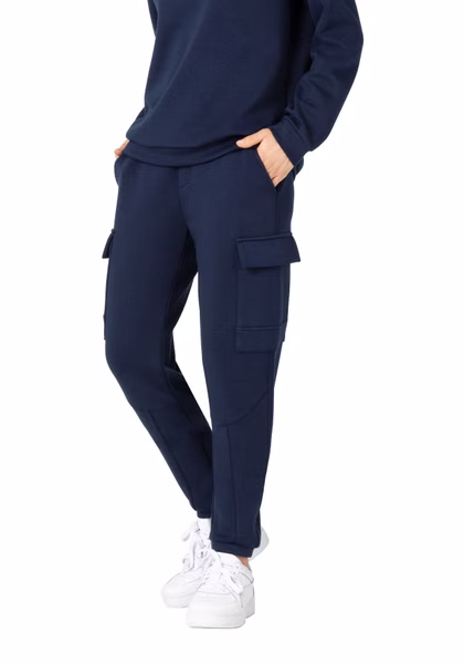 TIMEZONE Damen Cargo Hose REGULAR RAKIMATZ 7/8 - Regular Fit - Blau - Night Blue TIMEZONE Damen Cargo Hose REGULAR RAKIMATZ 7/8 - Regular Fit - Blau - Night Blue