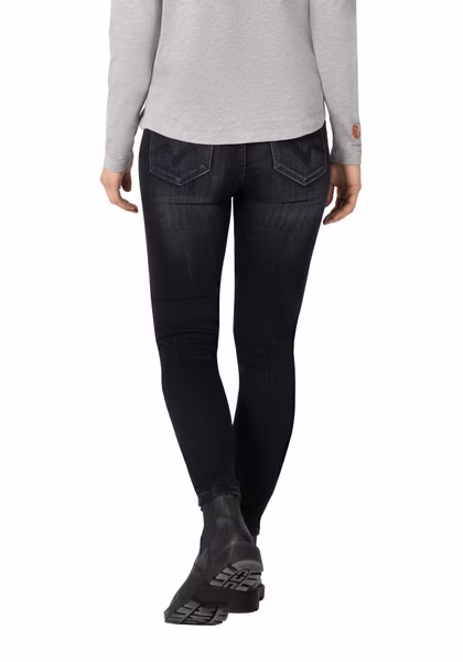 TIMEZONE Damen Jeans TIGHT ALEENATZTZ  - Tight Fit - Grau - Gotham Blue Wash TIMEZONE Damen Jeans TIGHT ALEENATZTZ  - Tight Fit - Grau - Gotham Blue Wash