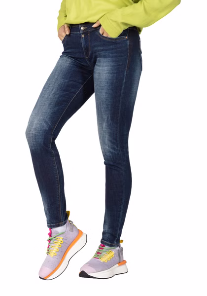 TIMEZONE Damen Jeans SLIM ENAYTZ WOMANSHAPE - Slim Fit - Blau - Fierce Blue Wash TIMEZONE Damen Jeans SLIM ENAYTZ WOMANSHAPE - Slim Fit - Blau - Fierce Blue Wash