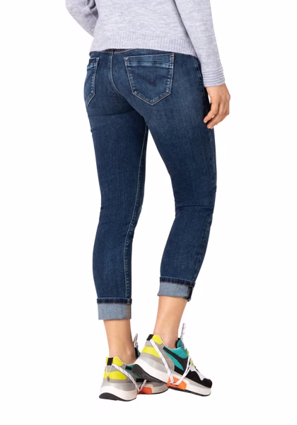 TIMEZONE 7/8 Damen Jeans SLIM NALITZ 7/8 - Slim Fit - Blau - Bold Blue Wash TIMEZONE 7/8 Damen Jeans SLIM NALITZ 7/8 - Slim Fit - Blau - Bold Blue Wash