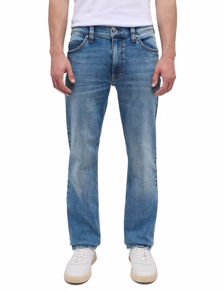 Mustang Herren Jeans TRAMPER STRAIGHT Straight Fit Blau - Light Blue Denim Mustang Herren Jeans TRAMPER STRAIGHT Straight Fit Blau - Light Blue Denim