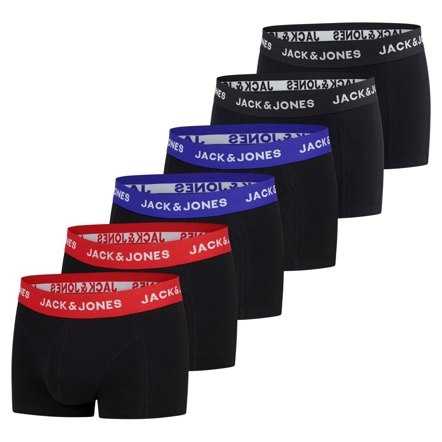 Jack & Jones Boxershorts Herren 6er Pack