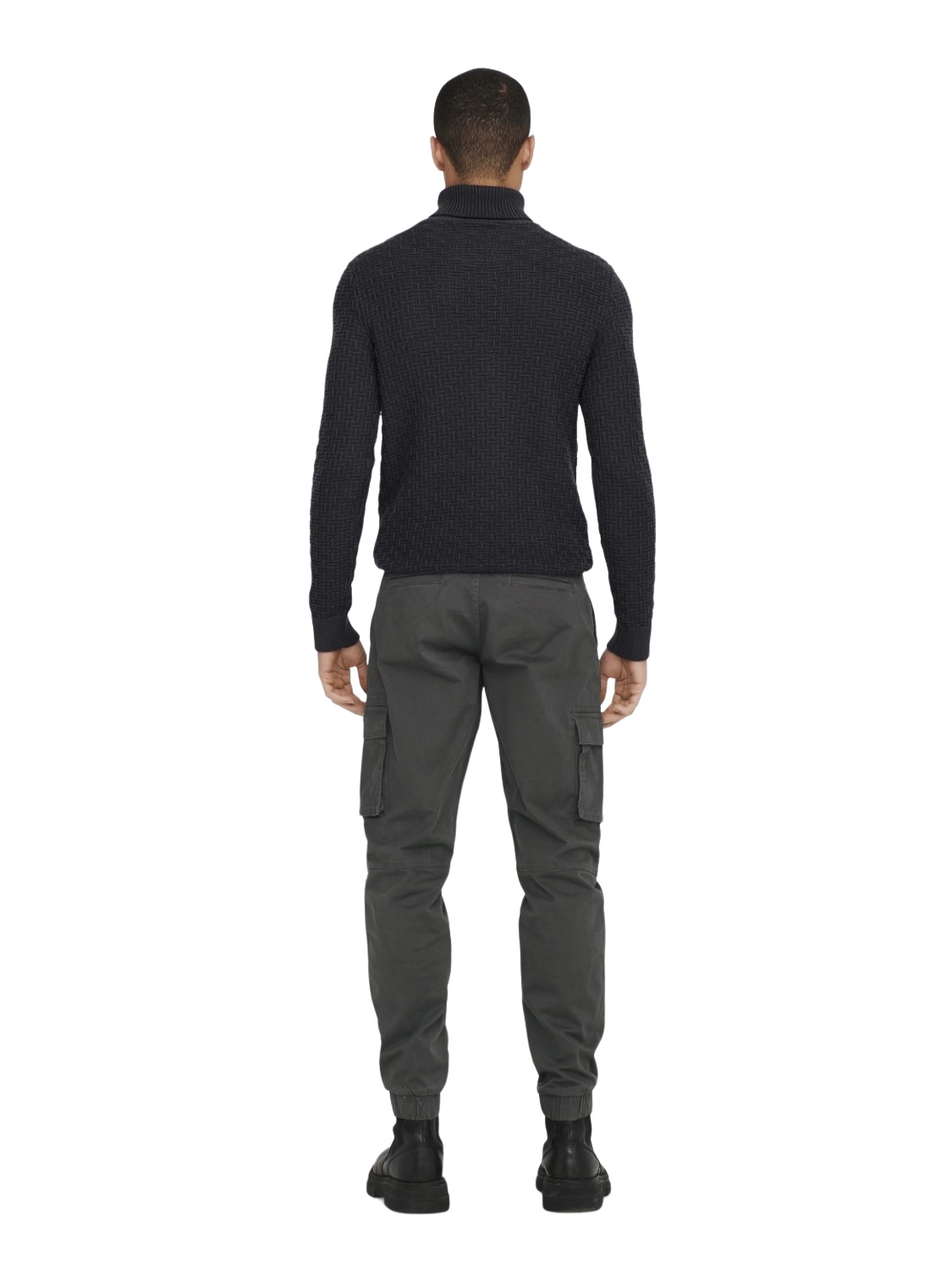 Only & Sons Herren Cargo Hose ONSCAM STAGE 6687 - Tapered Fit - Grau günstig online kaufen