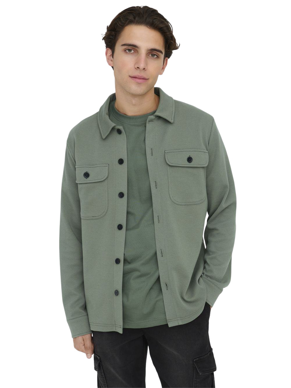 Thumbnail - Only & Sons Herren Freizeit Hemd ONSNEWKODYL OVERSHIRT Regular Fit