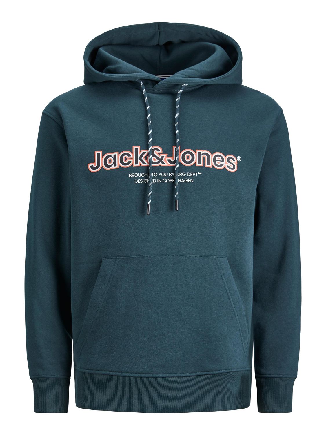 Jack & Jones Herren Hoodie Kapuzenpullover JORLAKEWOOD- Relaxed Fit