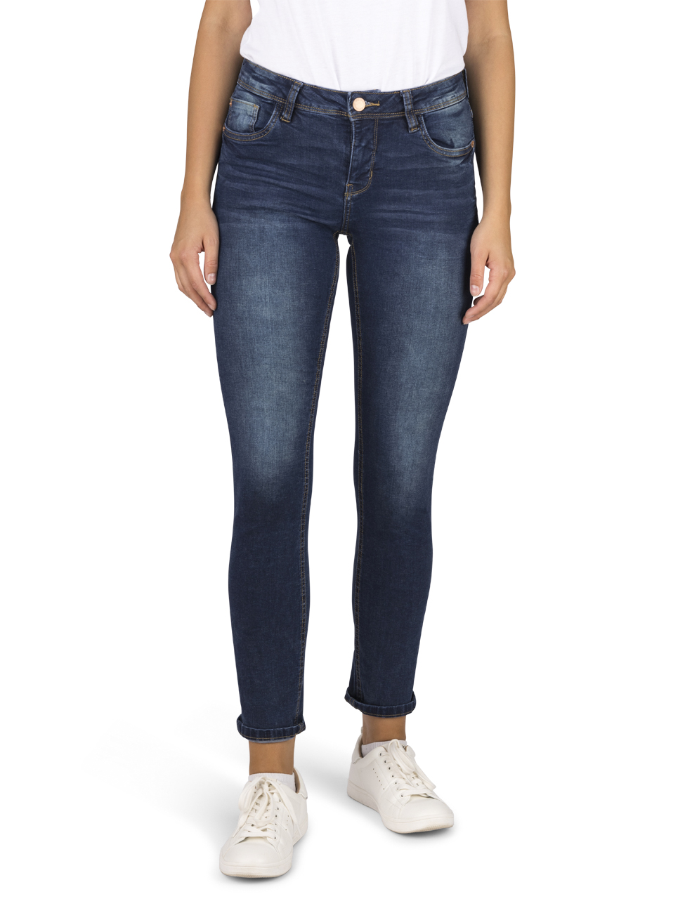 DENIMFY Damen Jeans DFElla Slim Fit