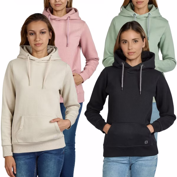 DENIMFY Hoodie Damen Regular Fit DFEmma DENIMFY Hoodie Damen Regular Fit DFEmma