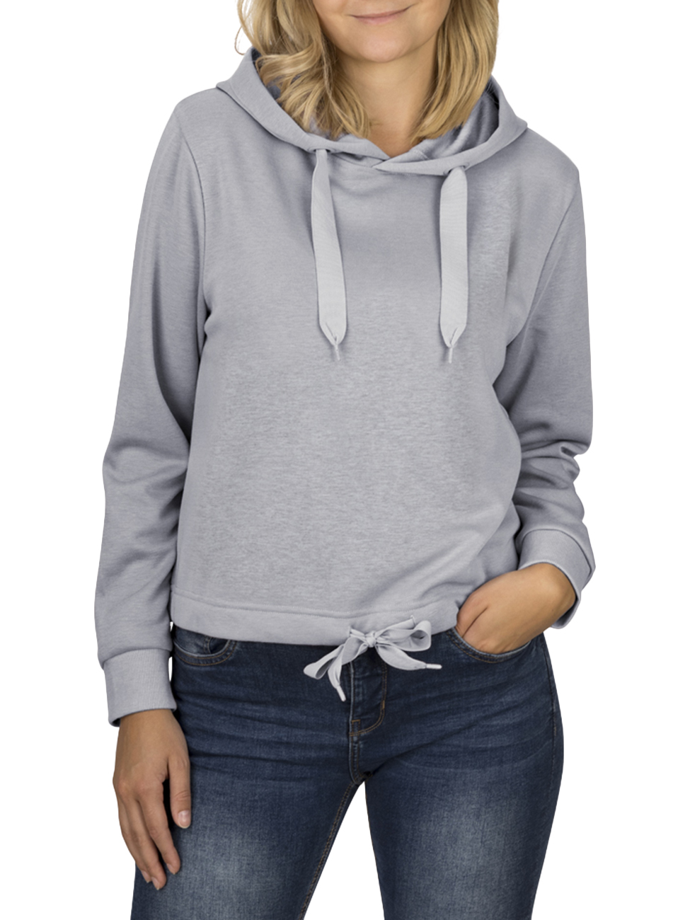 DENIMFY Damen Kapuzenpullover DFHanna Regular Fit