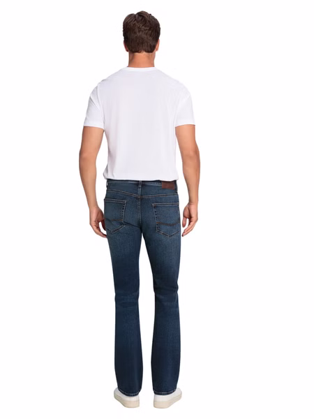 Cross Jeans Herren Jeans COLIN - Slim Bootcut Fit - Blau - Dark Blue Cross Jeans Herren Jeans COLIN - Slim Bootcut Fit - Blau - Dark Blue