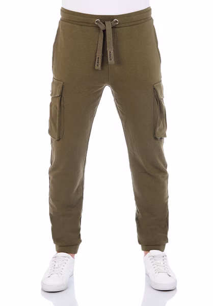 riverso Cargo Jogginghose Herren Baumwolle lang Regular Fit RIVLoris