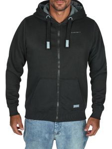 Sweatjacke Herren mit Kapuze Reißverschluss Regular Fit DFLeo