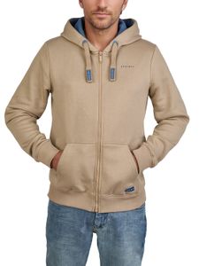 Sweatjacke Herren mit Kapuze Reißverschluss Regular Fit DFLeo