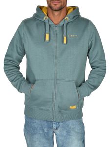 Sweatjacke Herren mit Kapuze Reißverschluss Regular Fit DFLeo