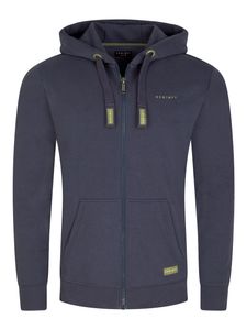 Sweatjacke Herren mit Kapuze Reißverschluss Regular Fit DFLeo
