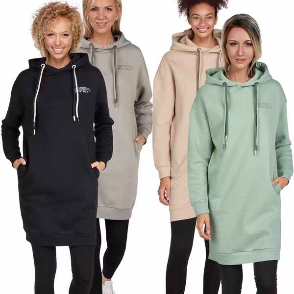 DENIMFY Hoodie Damen lang Oversized DFAnna DENIMFY Hoodie Damen lang Oversized DFAnna