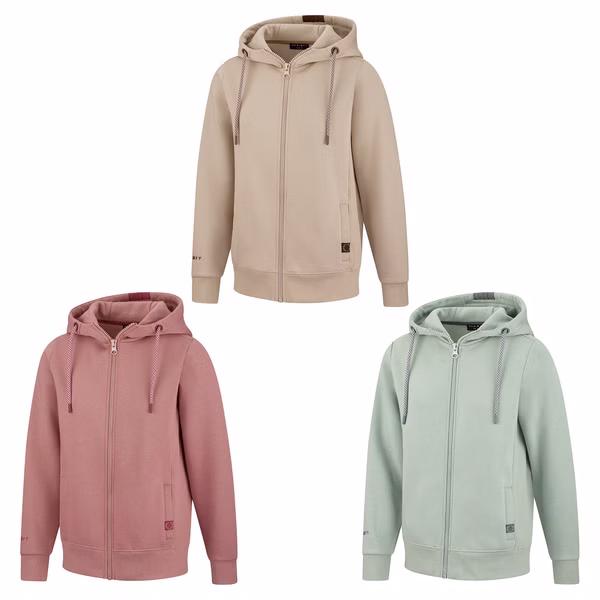 DENIMFY Sweatjacke Damen mit Kapuze Regular Fit DFClara DENIMFY Sweatjacke Damen mit Kapuze Regular Fit DFClara