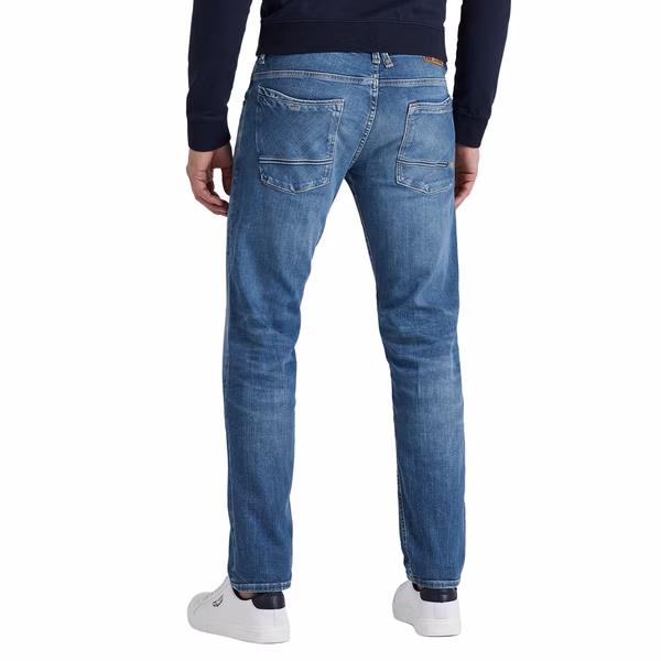 PME Legend Herren Jeans COMMANDER 3.0 - Relaxed Fit - Blau - True Blue Mid PME Legend Herren Jeans COMMANDER 3.0 - Relaxed Fit - Blau - True Blue Mid