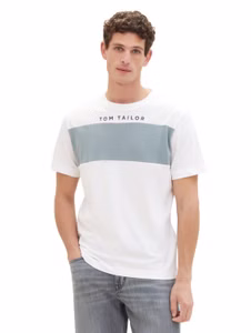 Tom Tailor Herren T-Shirt CUTLINE - Regular FitMehrfarbig