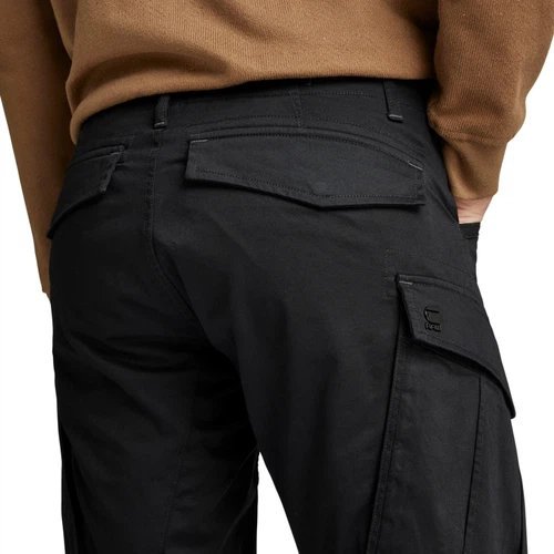 G-Star Herren Cargo Hose ROVIC ZIP 3D STRAIGHT TAPERED - Schwarz - Dark Black