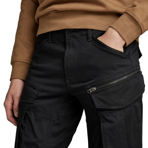 G-Star Herren Cargo Hose ROVIC ZIP 3D STRAIGHT TAPERED - Schwarz - Dark Black