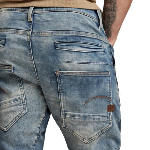 G-Star Herren Jeans D-STAG 3D SLIM Fit - Blau - Medium Aged