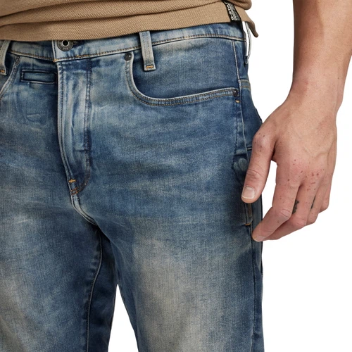G-Star Herren Jeans D-STAG 3D SLIM Fit - Blau - Medium Aged