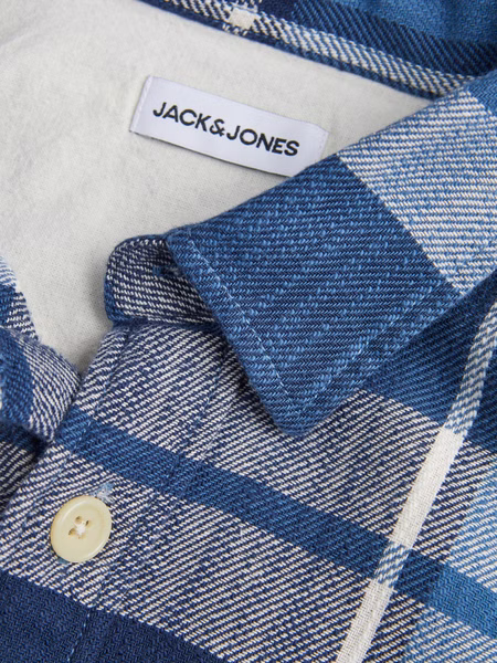 Jack & Jones Herren Freizeit Hemd JJEMICHAEL OVERSHIRT Comfort Fit