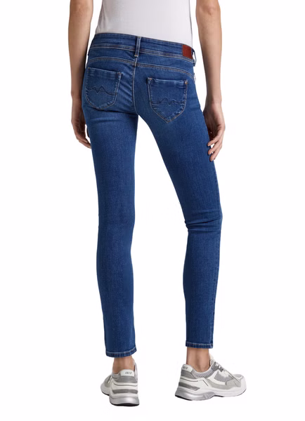 Pepe Jeans Damen Jeans SLIM JEANS LW - Slim Fit - Blau - Medium Used Pepe Jeans Damen Jeans SLIM JEANS LW - Slim Fit - Blau - Medium Used